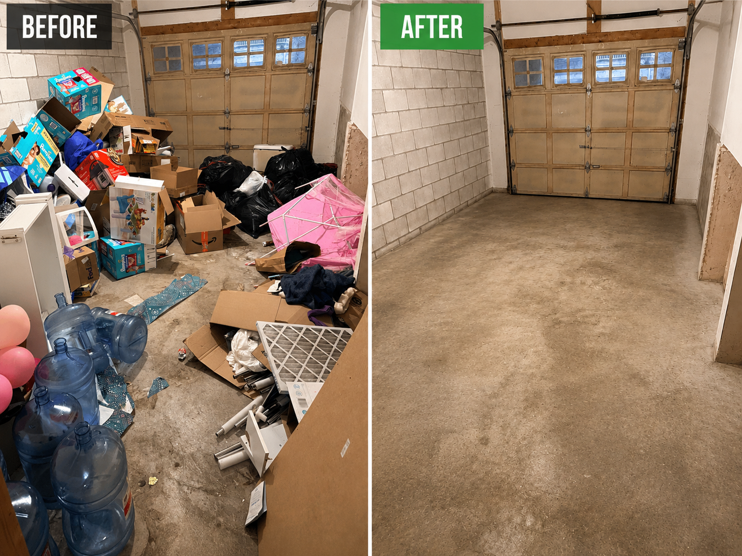 Same-day backyard cleanup before and after in Mississauga by AlexCarter