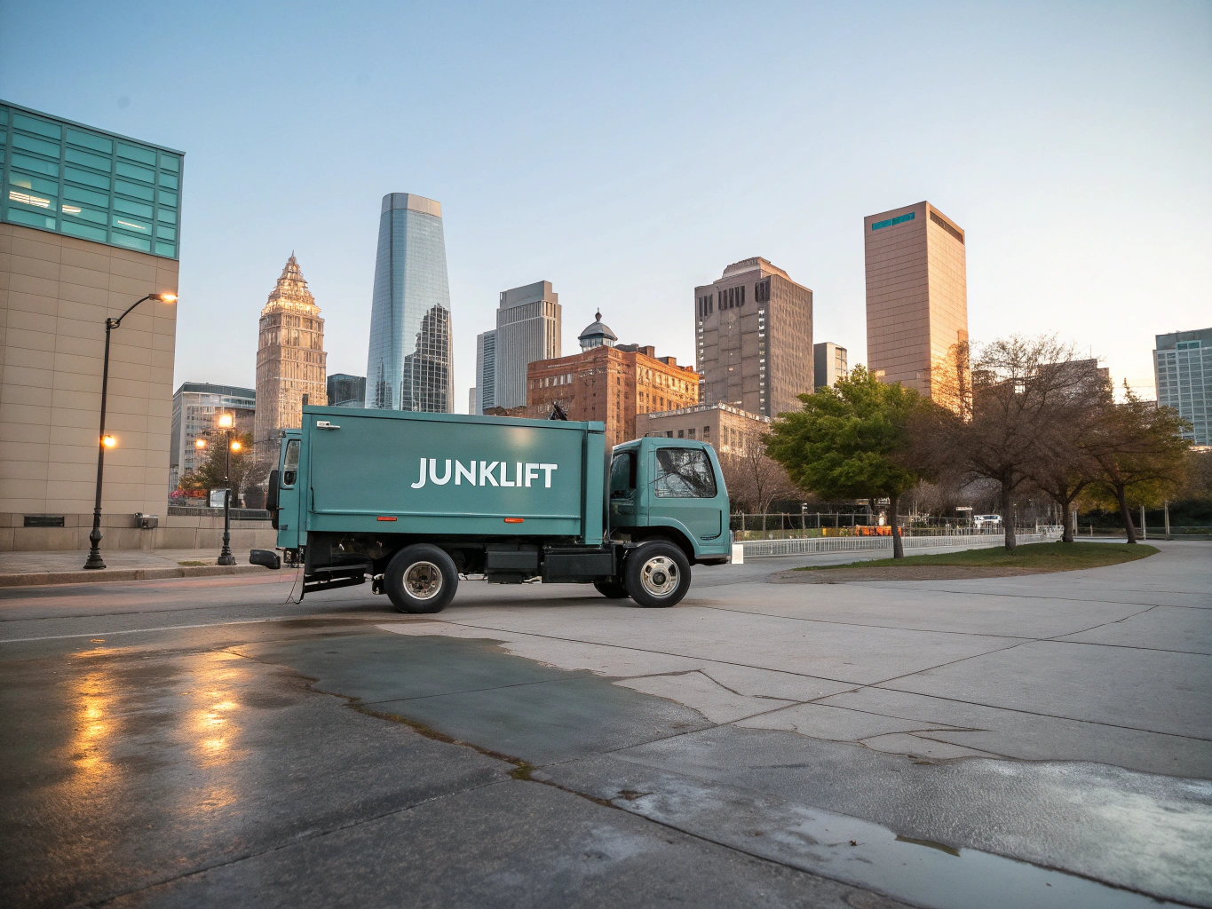 Alex Carter Junk Removal Truck